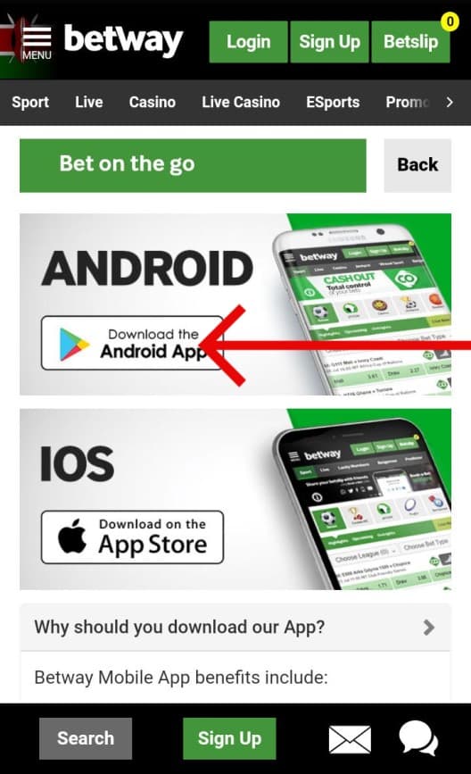 betway android