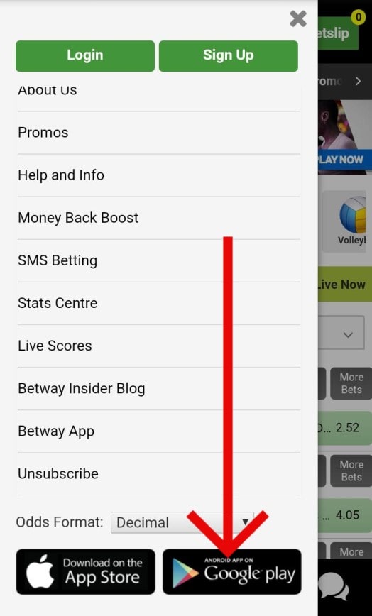 betway download in google play